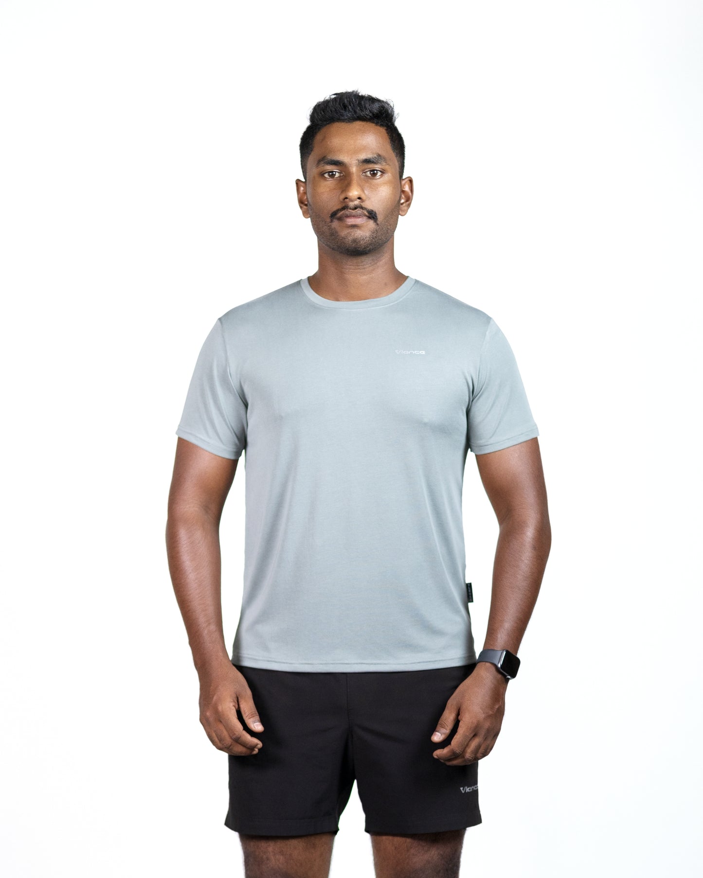 Mens Short Sleeve Grey
