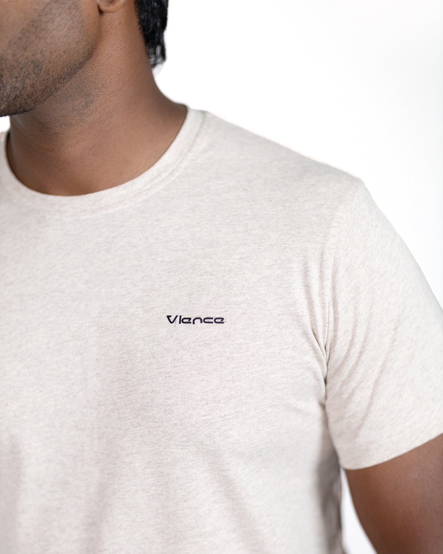 Mens Short Sleeve Beige