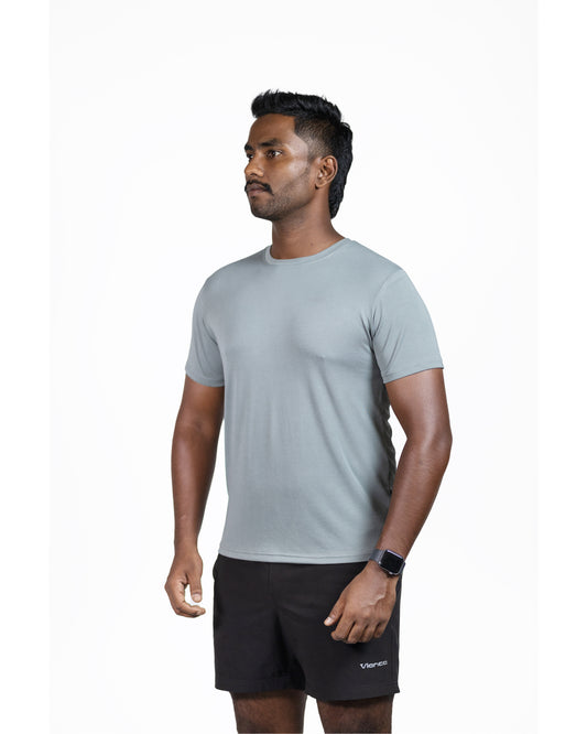 Mens Short Sleeve Grey