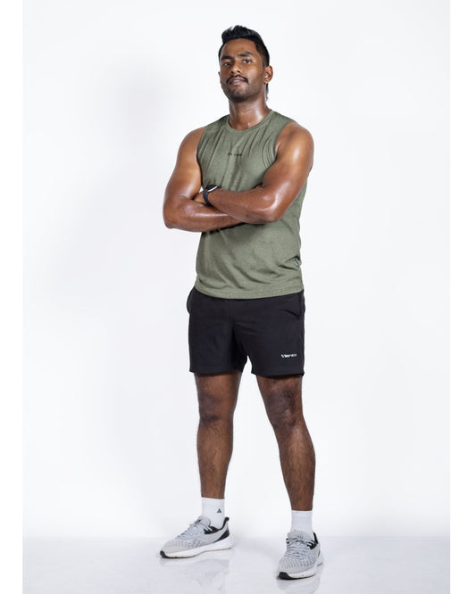 Mens Tank Dark Green