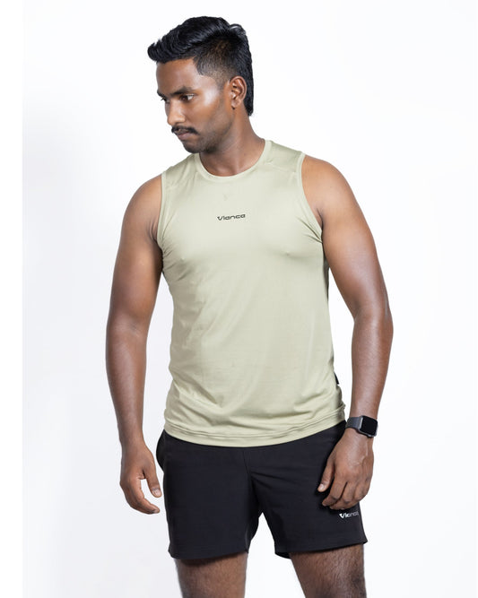 Mens Tank Ivory